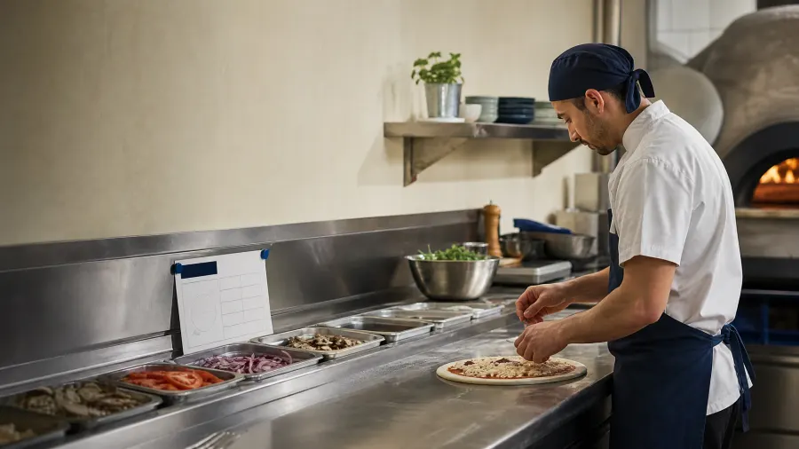 Fichas de preparo: como dar mais consistência à montagem na pizzaria
