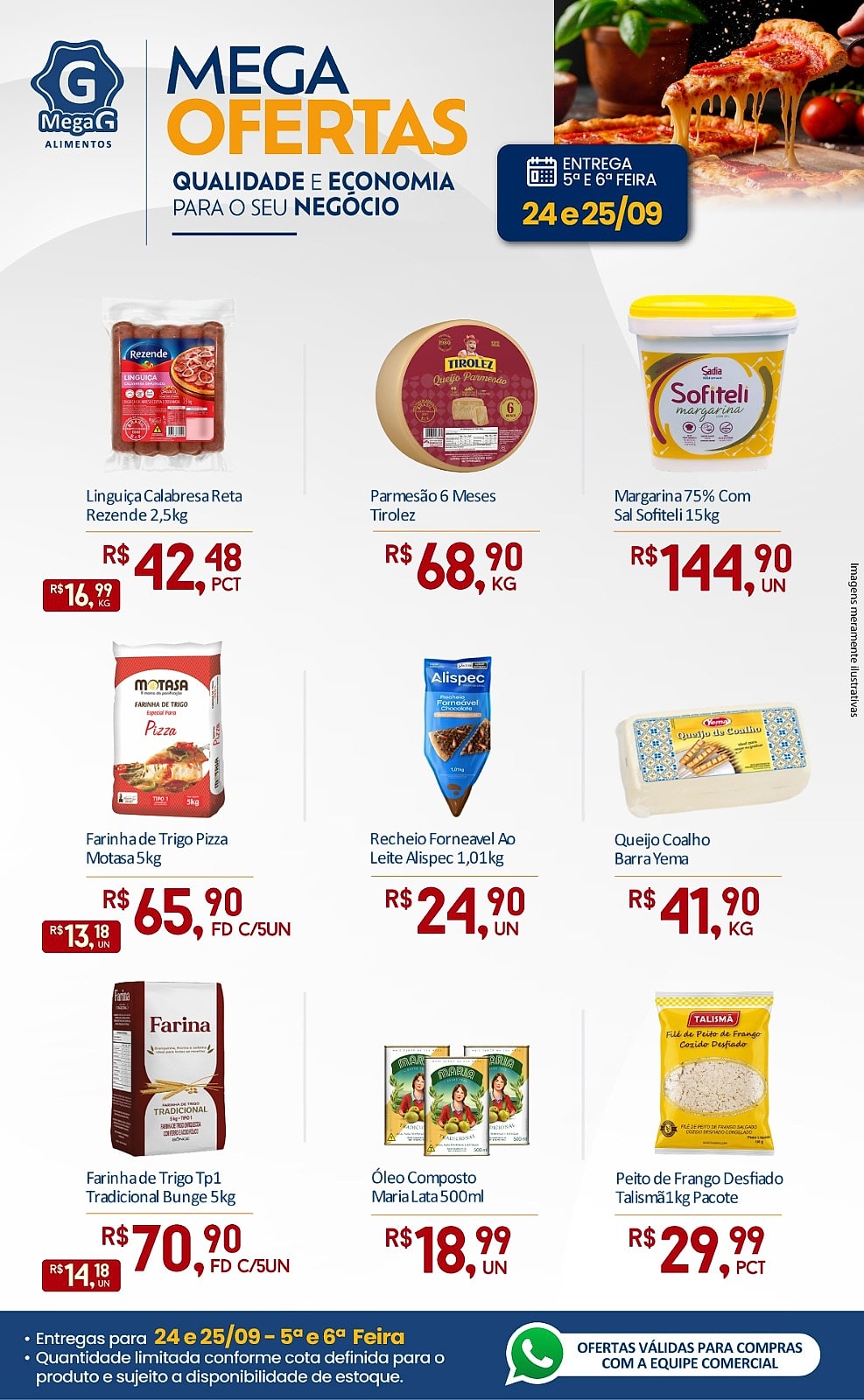 Encarte de ofertas da C&M Representação 4
