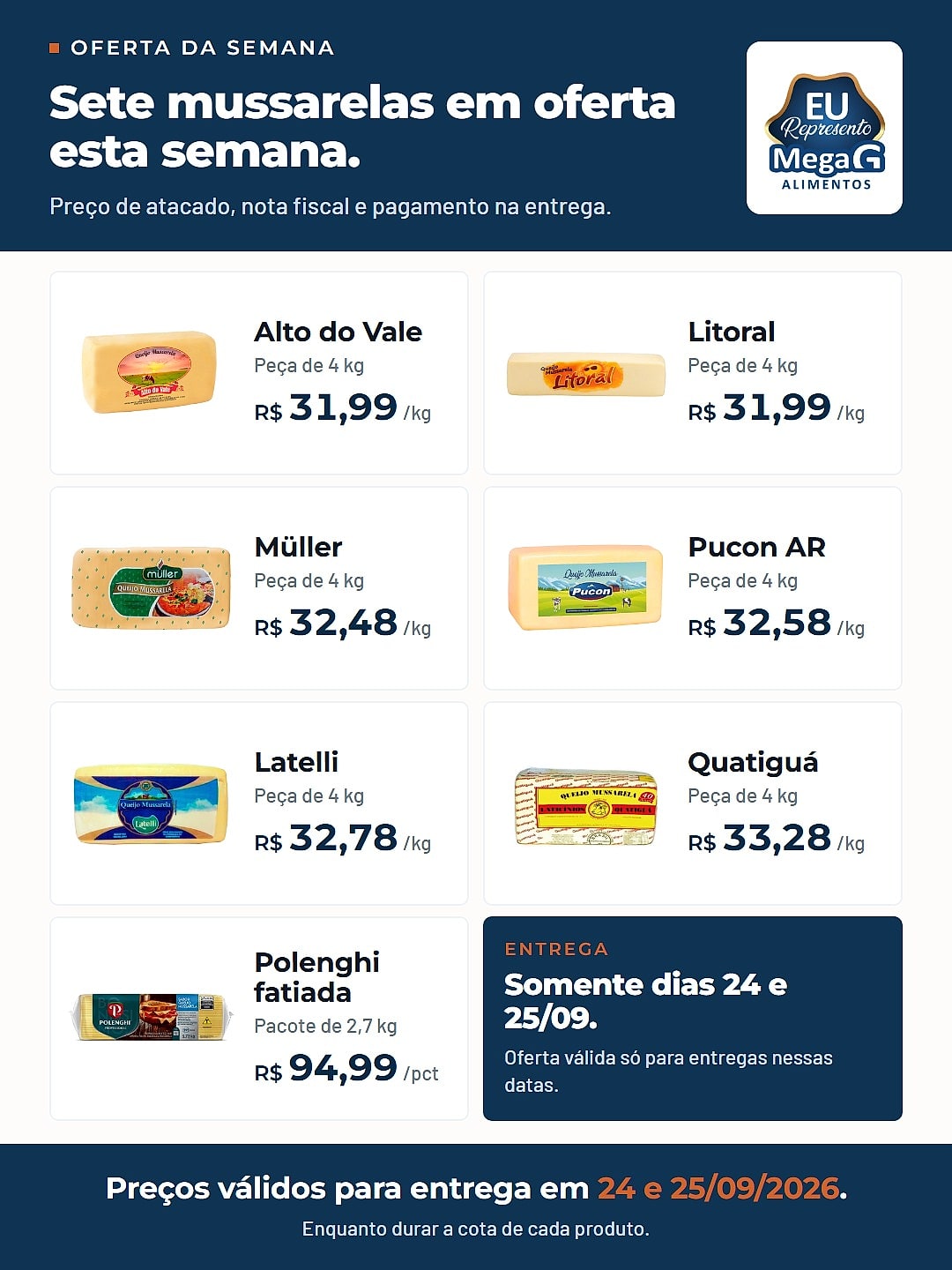 Encarte de ofertas da C&M Representação 1